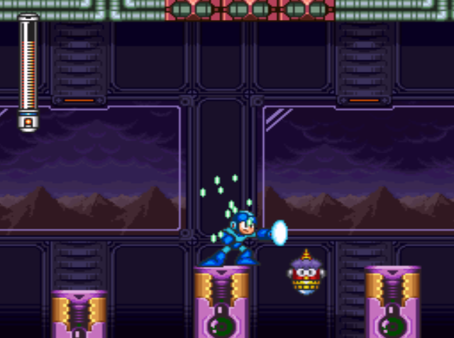 Mega Man 7 screenshot - Wily's Castle 1